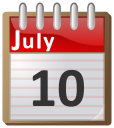 calendar July 10