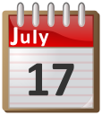calendar July 17