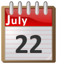 calendar July 22