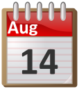 calendar August 14