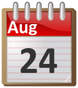 calendar August 24