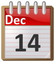 calendar December 14