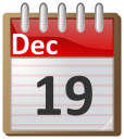 calendar December 19