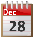 calendar December 28