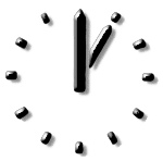 beveled clock
