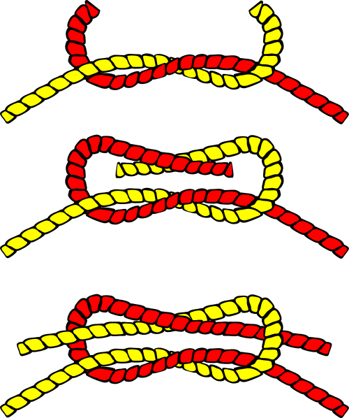 knots square knot