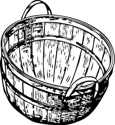 bushel picking basket