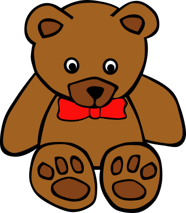teddy bear w bow