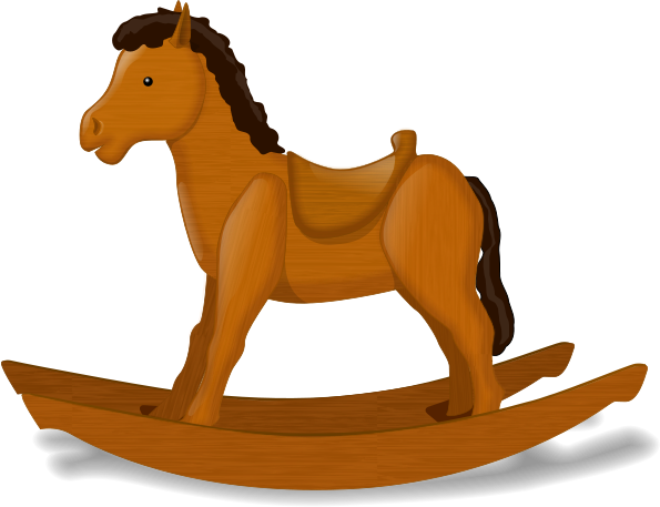 rocking horse wooden