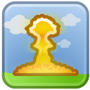 nuclear explosion icon
