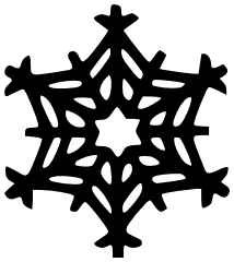Snowflake BW 33