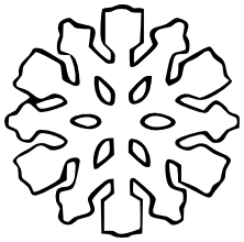 Snowflake BW 38