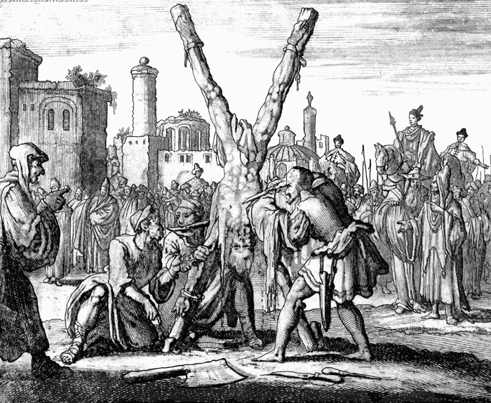 Bartholomew skinned alive and beheaded 1475
